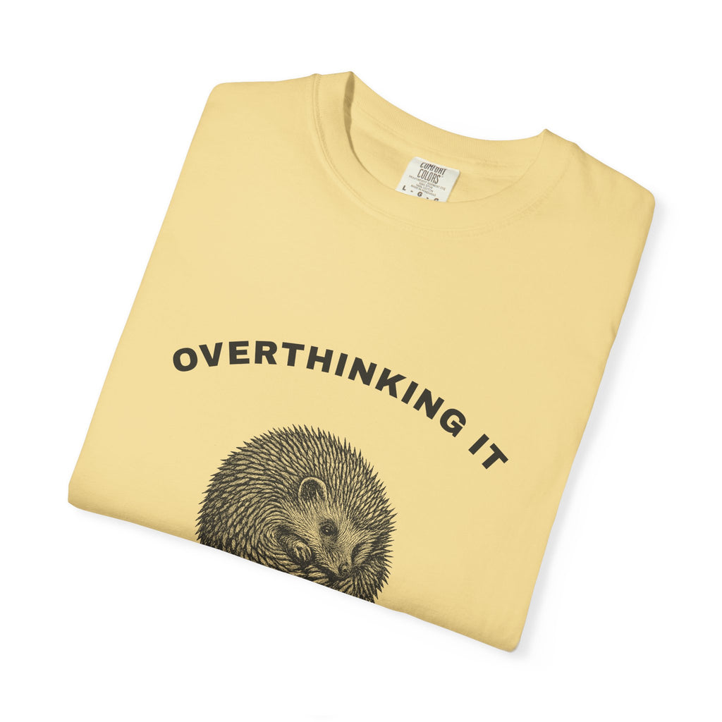 Overthinking It Since Breakfast — Butter Comfort Tee