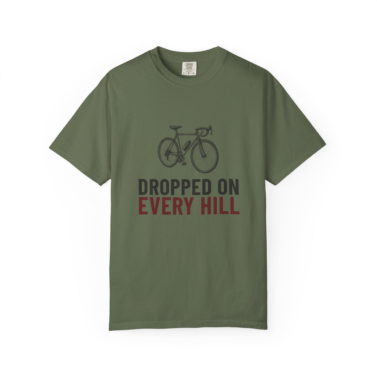 Dropped On Every Hill — Sage Comfort Tee