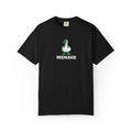 Menace — Black Embroidered Comfort Tee