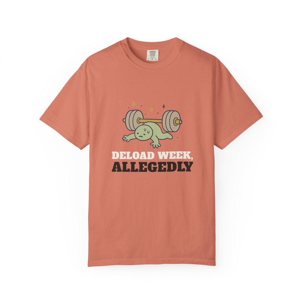 Deload Week, Allegedly — Terracotta Comfort Tee