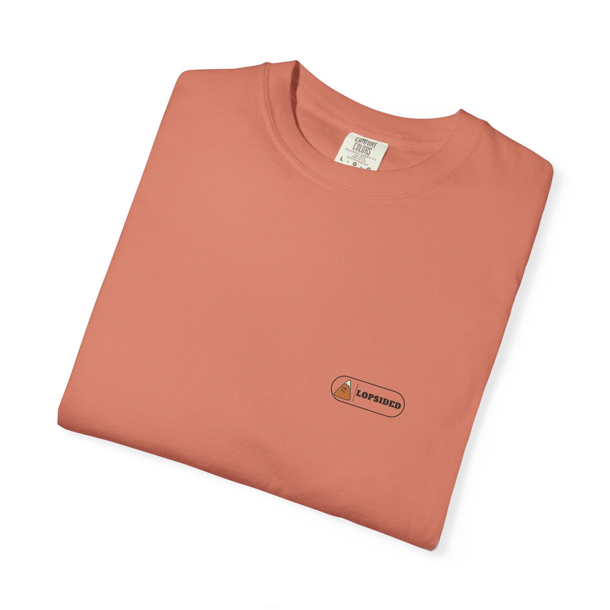 Lopsided — Terracotta Comfort Tee