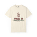 Raised By Feral Optimists — Ivory Comfort Tee