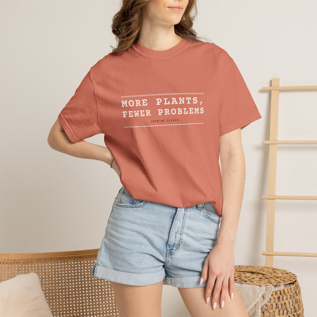 More Plants, Fewer Problems — Terracotta Comfort Tee