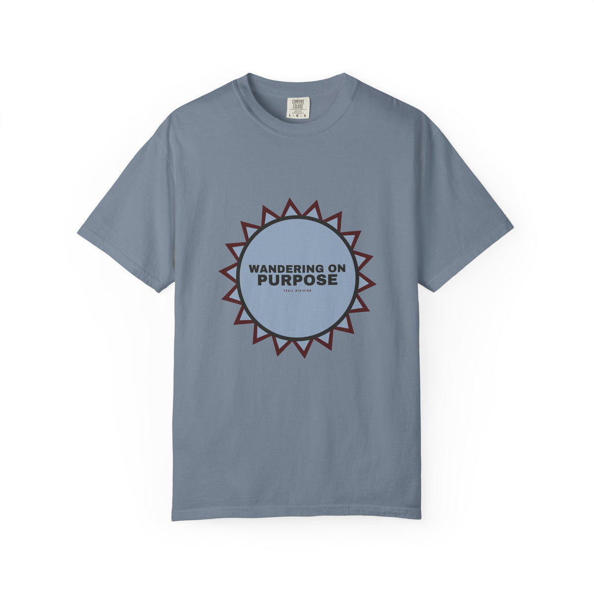 Wandering On Purpose — Blue Jean Comfort Tee